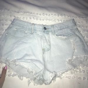 Jean shorts
